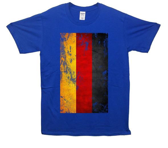 Germany Distressed Flag Printed T-Shirt - Mr Wings Emporium 