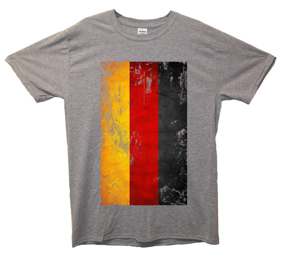 Germany Distressed Flag Printed T-Shirt - Mr Wings Emporium 