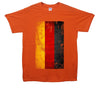 Germany Distressed Flag Printed T-Shirt - Mr Wings Emporium 