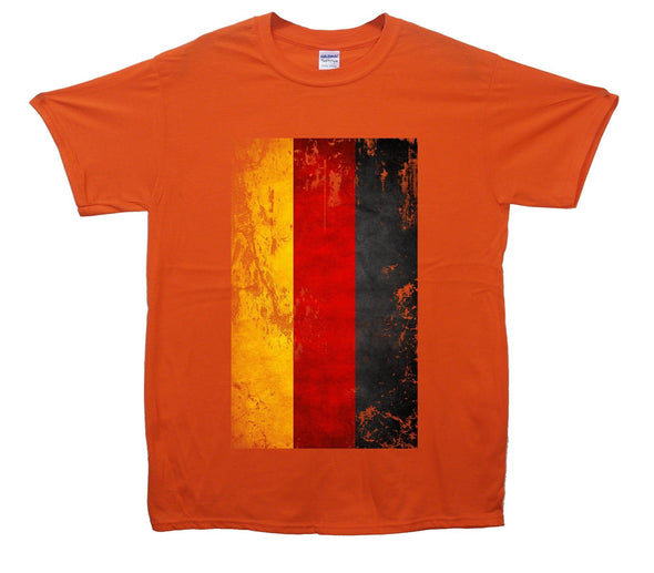 Germany Distressed Flag Printed T-Shirt - Mr Wings Emporium 