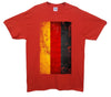 Germany Distressed Flag Printed T-Shirt - Mr Wings Emporium 