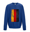 Germany Distressed Flag Printed Sweatshirt - Mr Wings Emporium 