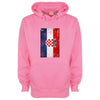 Croatia Distressed Flag Printed Hoodie - Mr Wings Emporium 