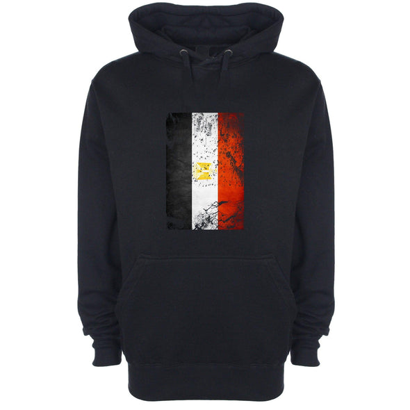 Egypt Distressed Flag Printed Hoodie - Mr Wings Emporium 