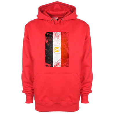 Egypt Distressed Flag Printed Hoodie - Mr Wings Emporium 