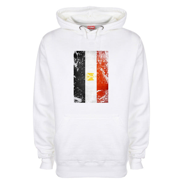 Egypt Distressed Flag Printed Hoodie - Mr Wings Emporium 