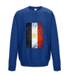 Egypt Distressed Flag Printed Sweatshirt - Mr Wings Emporium 