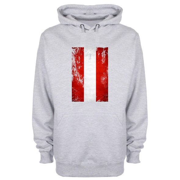Austria Distressed Flag Printed Hoodie - Mr Wings Emporium 