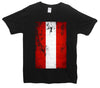 Austria Distressed Flag Printed T-Shirt - Mr Wings Emporium 