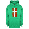 Denmark Distressed Flag Printed Hoodie - Mr Wings Emporium 