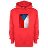 Czech Republic Distressed Flag Printed Hoodie - Mr Wings Emporium 