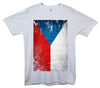 Czech Republic Distressed Flag Printed T-Shirt - Mr Wings Emporium 