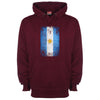 Argentina Distressed Flag Printed Hoodie - Mr Wings Emporium 