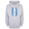 Argentina Distressed Flag Printed Hoodie - Mr Wings Emporium 