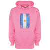 Argentina Distressed Flag Printed Hoodie - Mr Wings Emporium 