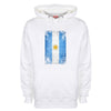 Argentina Distressed Flag Printed Hoodie - Mr Wings Emporium 