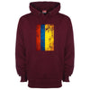 Columbia Distressed Flag Printed Hoodie - Mr Wings Emporium 