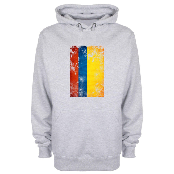 Columbia Distressed Flag Printed Hoodie - Mr Wings Emporium 