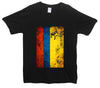 Columbia Distressed Flag Printed T-Shirt - Mr Wings Emporium 
