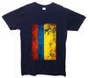Columbia Distressed Flag Printed T-Shirt - Mr Wings Emporium 