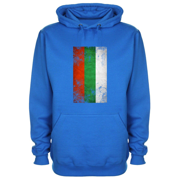 Bulgaria Distressed Flag Printed Hoodie - Mr Wings Emporium 