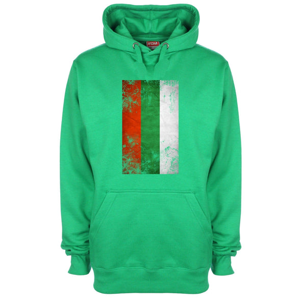 Bulgaria Distressed Flag Printed Hoodie - Mr Wings Emporium 