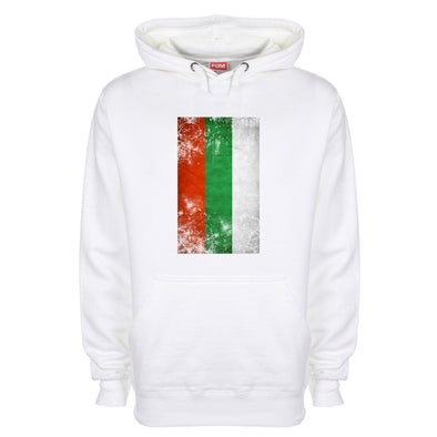 Bulgaria Distressed Flag Printed Hoodie - Mr Wings Emporium 