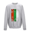 Bulgaria Distressed Flag Printed Sweatshirt - Mr Wings Emporium 