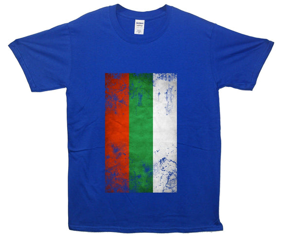Bulgaria Distressed Flag Printed T-Shirt - Mr Wings Emporium 
