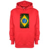 Brazil Distressed Flag Printed Hoodie - Mr Wings Emporium 