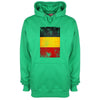 Belgium Distressed Flag Printed Hoodie - Mr Wings Emporium 