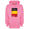 Belgium Distressed Flag Printed Hoodie - Mr Wings Emporium 