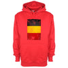 Belgium Distressed Flag Printed Hoodie - Mr Wings Emporium 