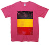 Belgium Distressed Flag Printed T-Shirt - Mr Wings Emporium 