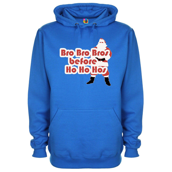 Bro's Before Ho's Printed Hoodie - Mr Wings Emporium 