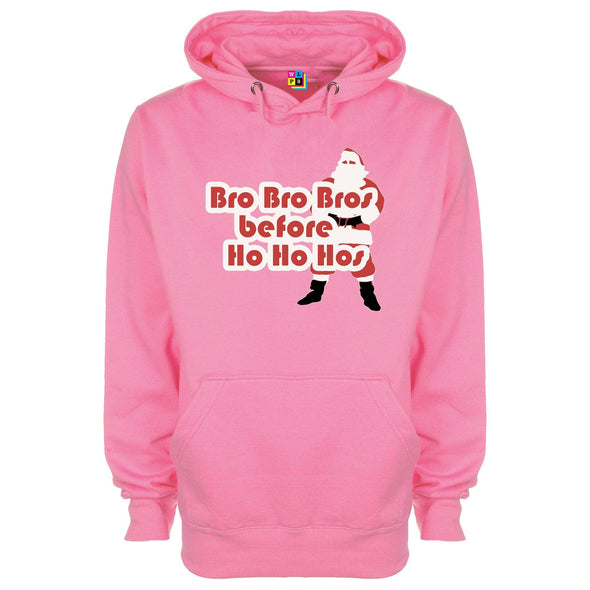 Bro's Before Ho's Printed Hoodie - Mr Wings Emporium 