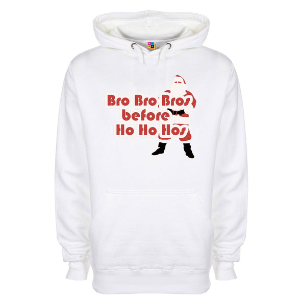 Bro's Before Ho's Printed Hoodie - Mr Wings Emporium 