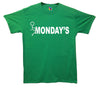 Fuck Monday's Stick Man Printed T-Shirt - Mr Wings Emporium 