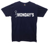 Fuck Monday's Stick Man Printed T-Shirt - Mr Wings Emporium 