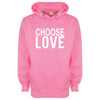 Choose Love Printed Hoodie - Mr Wings Emporium 