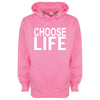 Choose Life Printed Hoodie - Mr Wings Emporium 