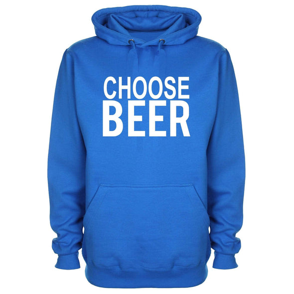 Choose Beer Printed Hoodie - Mr Wings Emporium 