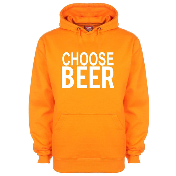 Choose Beer Printed Hoodie - Mr Wings Emporium 