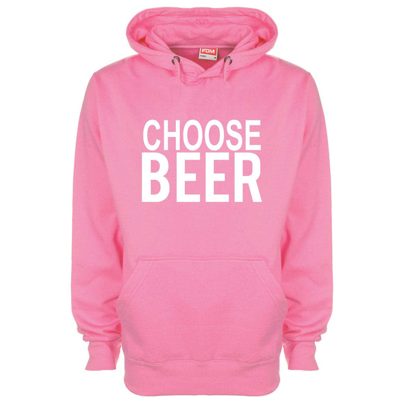 Choose Beer Printed Hoodie - Mr Wings Emporium 