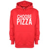 Choose Pizza Printed Hoodie - Mr Wings Emporium 