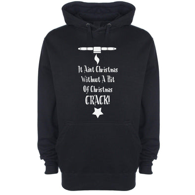 Crack Christmas Printed Hoodie - Mr Wings Emporium 