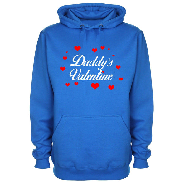 Daddy's Valentine Printed Hoodie - Mr Wings Emporium 