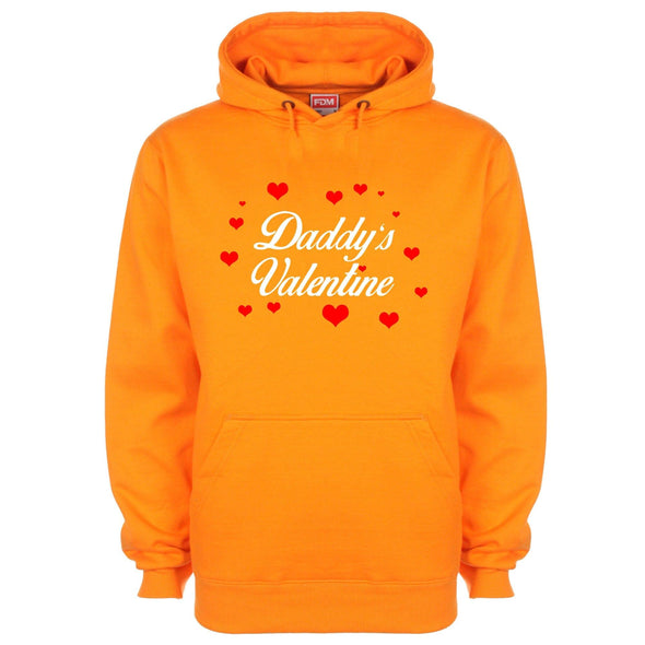 Daddy's Valentine Printed Hoodie - Mr Wings Emporium 