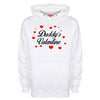 Daddy's Valentine Printed Hoodie - Mr Wings Emporium 