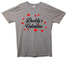 Daddy's Valentine Printed T-Shirt - Mr Wings Emporium 